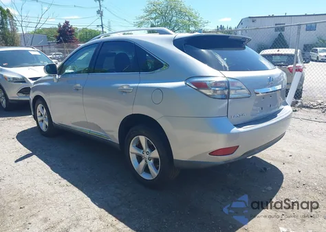 2010 Lexus Rx 350 из США, поврежденный, VIN 2T2BK1BA0AC020105